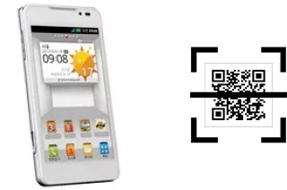 ¿Cómo leer códigos QR en un LG Optimus 3D Cube SU870?