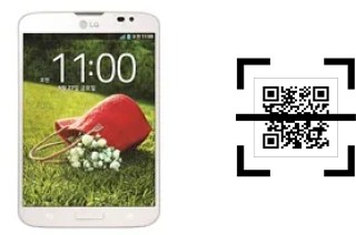 ¿Cómo leer códigos QR en un LG Vu 3 F300L?
