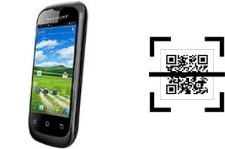 ¿Cómo leer códigos QR en un Maxwest Astro JR?