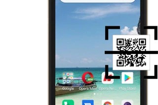¿Cómo leer códigos QR en un Mobicel Glo?