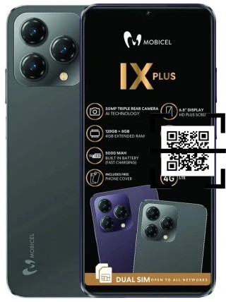 ¿Cómo leer códigos QR en un Mobicel IX Plus?