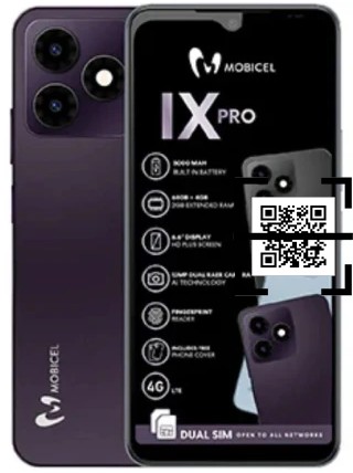 ¿Cómo leer códigos QR en un Mobicel IX Pro?