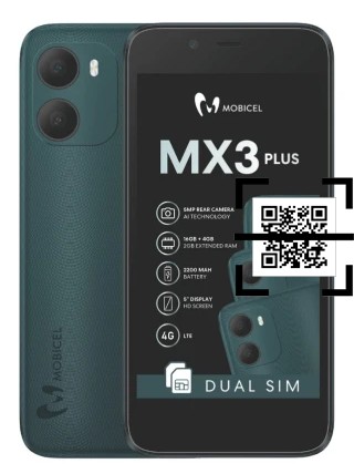 ¿Cómo leer códigos QR en un Mobicel MX3 Plus?