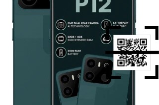 ¿Cómo leer códigos QR en un Mobicel P12?
