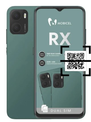 ¿Cómo leer códigos QR en un Mobicel RX?