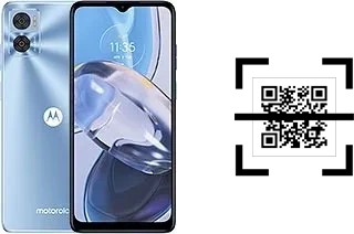 ¿Cómo leer códigos QR en un Motorola Moto E22?