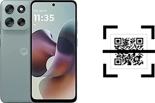 ¿Cómo leer códigos QR en un Motorola Moto G56?