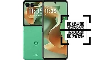 ¿Cómo leer códigos QR en un Motorola Razr 2025?