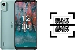 ¿Cómo leer códigos QR en un Nokia C12 Plus?