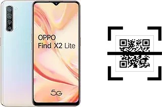 ¿Cómo leer códigos QR en un Oppo Find X2 Lite?