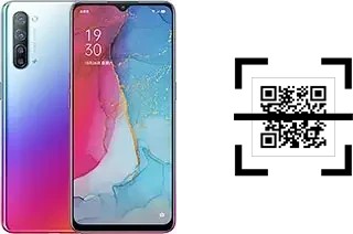 ¿Cómo leer códigos QR en un Oppo Reno3?