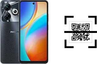 ¿Cómo leer códigos QR en un Philips S6210 Essence 10?