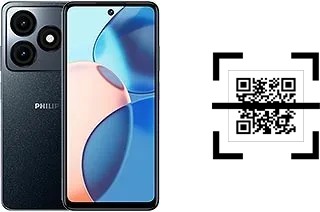 ¿Cómo leer códigos QR en un Philips S6310 Essence 20?