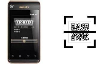¿Cómo leer códigos QR en un Philips T939?