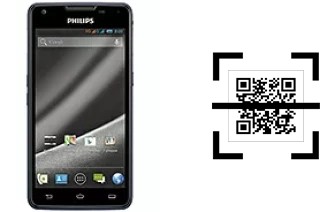 ¿Cómo leer códigos QR en un Philips W6610?