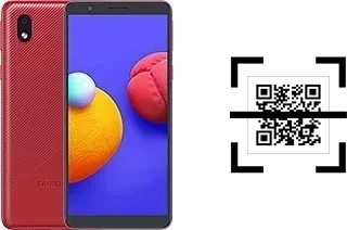 ¿Cómo leer códigos QR en un Samsung Galaxy A01 Core?