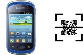 ¿Cómo leer códigos QR en un Samsung Galaxy Music Duos S6012?
