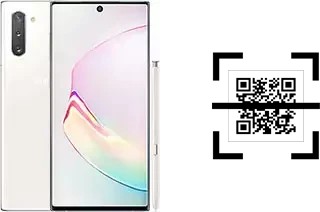 ¿Cómo leer códigos QR en un Samsung Galaxy Note10?