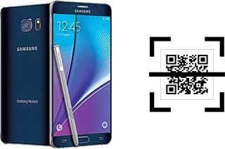 ¿Cómo leer códigos QR en un Samsung Galaxy Note5 Duos?