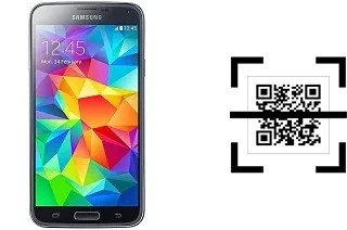 ¿Cómo leer códigos QR en un Samsung Galaxy S5 TD-LTE?