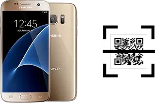 ¿Cómo leer códigos QR en un Samsung Galaxy S7 (USA)?