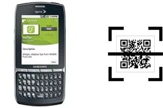 ¿Cómo leer códigos QR en un Samsung M580 Replenish?