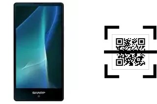 ¿Cómo leer códigos QR en un Sharp Aquos Mini SH-M03?