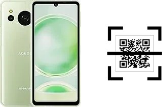 ¿Cómo leer códigos QR en un Sharp Aquos sense8?
