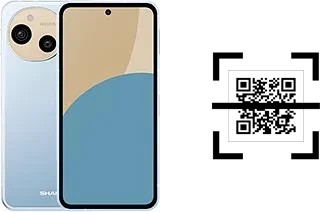 ¿Cómo leer códigos QR en un Sharp Aquos sense9?