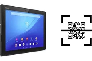 ¿Cómo leer códigos QR en un Sony Xperia Z4 Tablet WiFi?