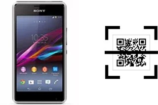 ¿Cómo leer códigos QR en un Sony Xperia E1 dual?