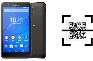 ¿Cómo leer códigos QR en un Sony Xperia E4 Dual?