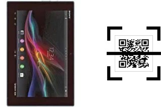 ¿Cómo leer códigos QR en un Sony Xperia Tablet Z Wi-Fi?