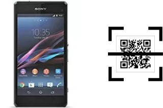 ¿Cómo leer códigos QR en un Sony Xperia Z1 Compact?