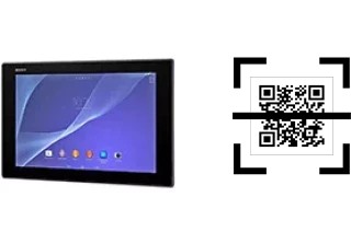 ¿Cómo leer códigos QR en un Sony Xperia Z2 Tablet Wi-Fi?
