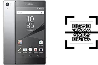 ¿Cómo leer códigos QR en un Sony Xperia Z5 Premium Dual?
