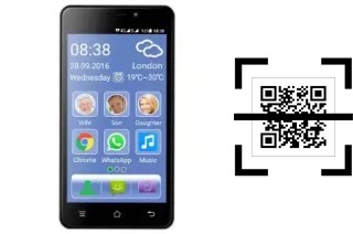 ¿Cómo leer códigos QR en un Switel eSmart M2?
