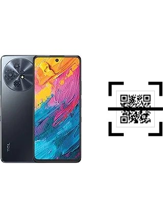 ¿Cómo leer códigos QR en un TCL 60 XE NxtPaper?