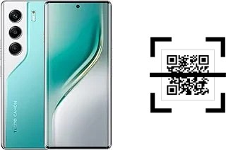 ¿Cómo leer códigos QR en un Tecno Camon 40 Pro?
