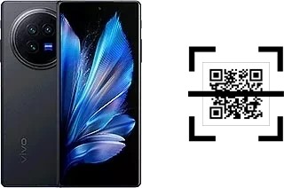 ¿Cómo leer códigos QR en un vivo X Fold3?