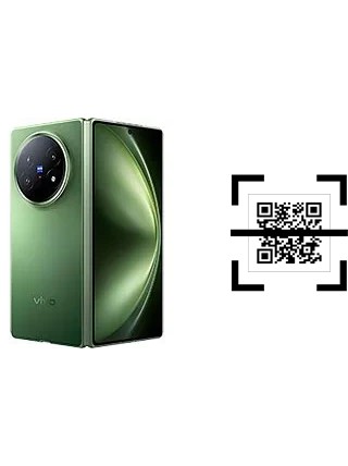 ¿Cómo leer códigos QR en un vivo X Fold5?