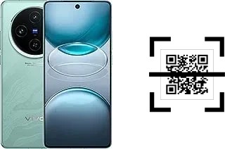 ¿Cómo leer códigos QR en un vivo X100s?