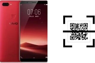 ¿Cómo leer códigos QR en un vivo X20A?