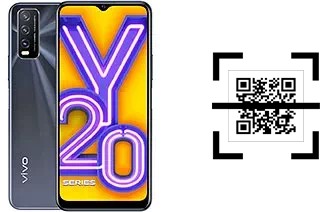 ¿Cómo leer códigos QR en un vivo Y20i?
