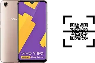 ¿Cómo leer códigos QR en un vivo Y90?