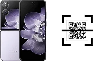 ¿Cómo leer códigos QR en un Xiaomi Mix Flip?
