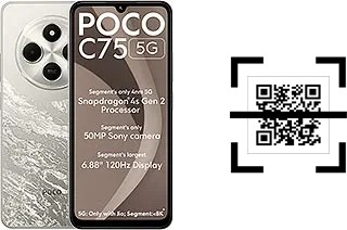 ¿Cómo leer códigos QR en un Xiaomi Poco C75 5G?