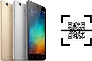 ¿Cómo leer códigos QR en un Xiaomi Redmi 3 Pro?