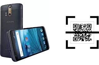 ¿Cómo leer códigos QR en un ZTE Axon Pro?
