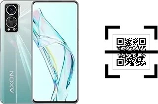 ¿Cómo leer códigos QR en un ZTE Axon 30 5G?